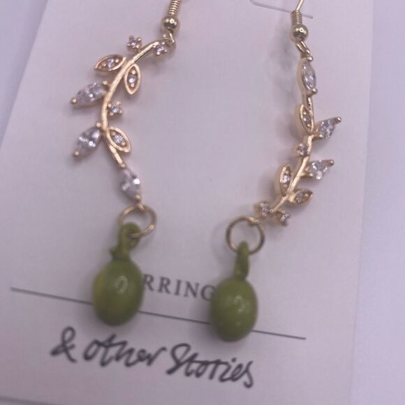 & Other Stories Vine Earrings - Picture 1 of 4